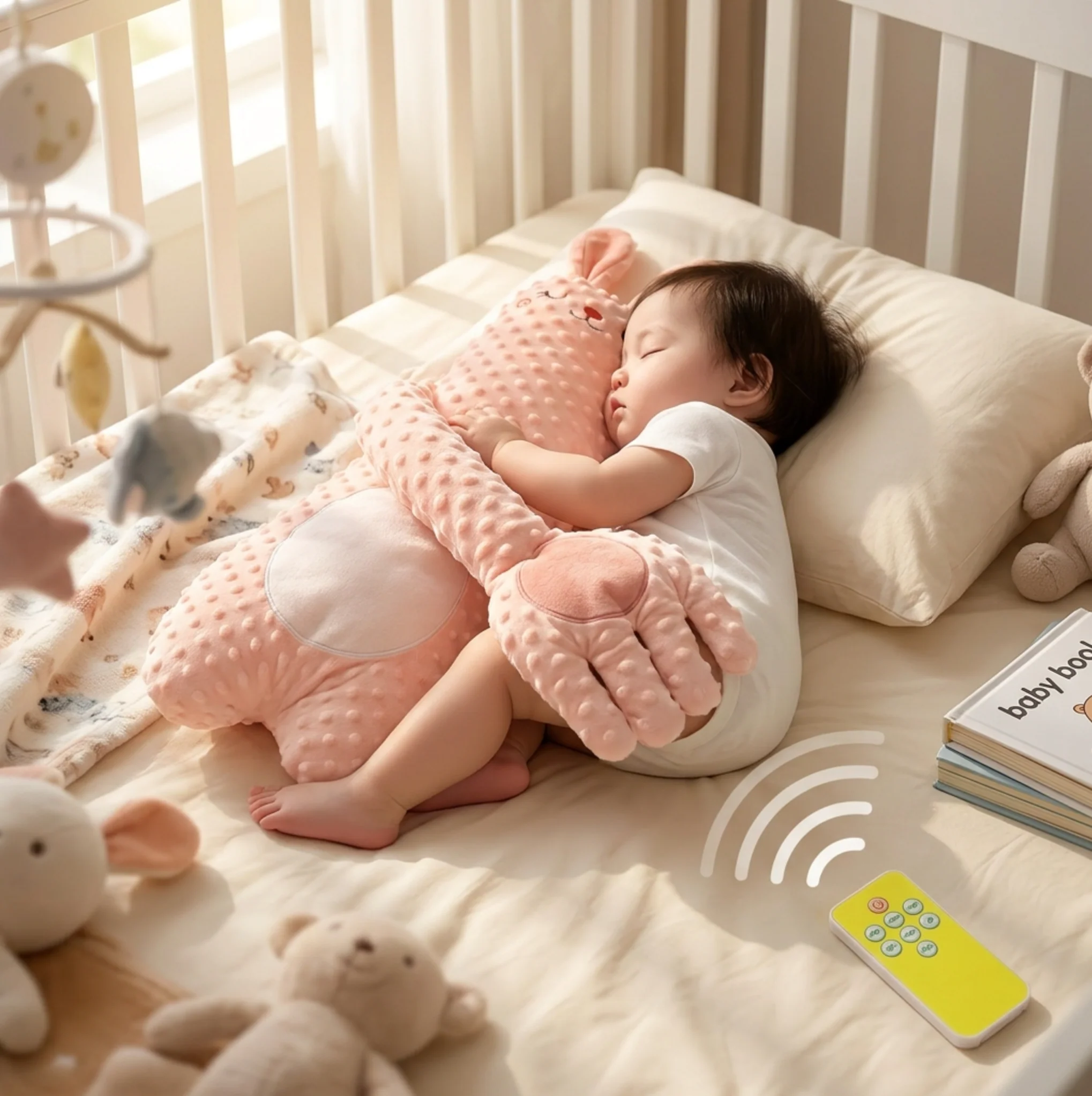 Baby Sleep Patting Pillow with Remote Control - Image 9