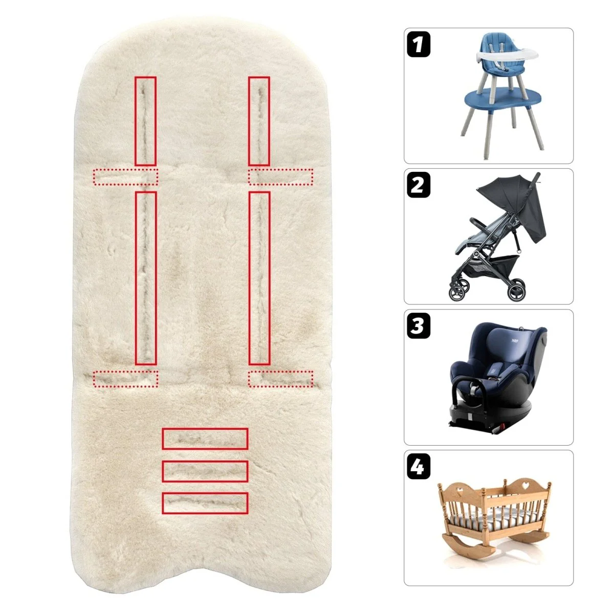 Baby Pushchair Mat Mattress - Image 9