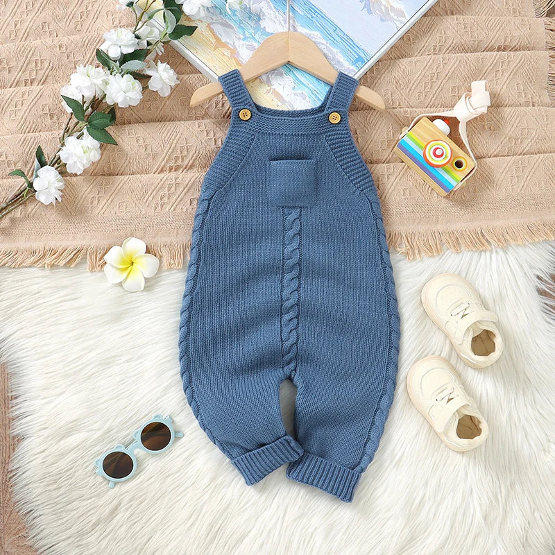 Sleeveless Knitted Romper – All-Season Essential - Image 3