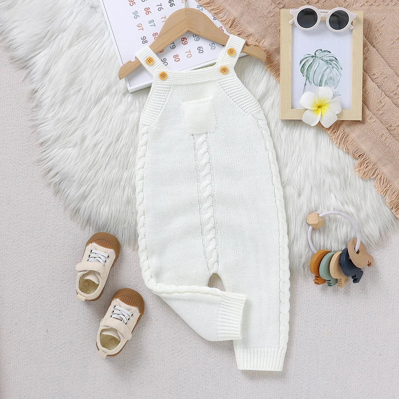 Sleeveless Knitted Romper – All-Season Essential - Image 4