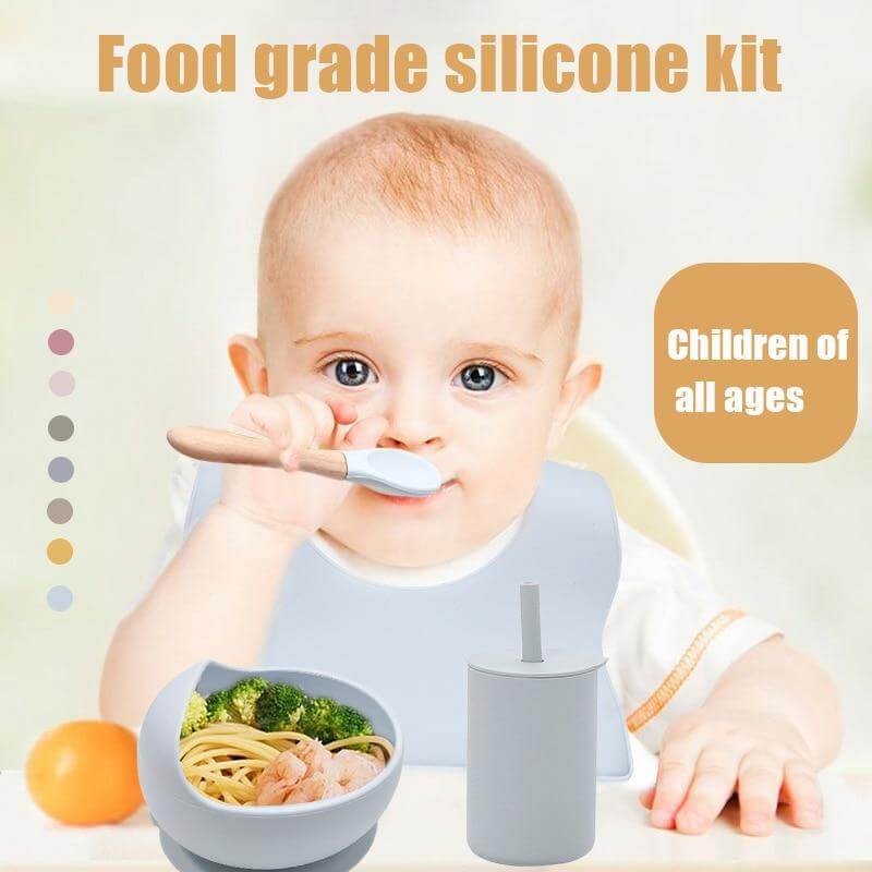 Baby Silicone Feeding Set - Image 10