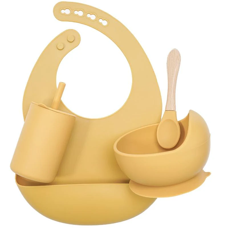 Baby Silicone Feeding Set - Image 4