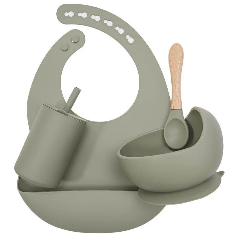 Baby Silicone Feeding Set - Image 9