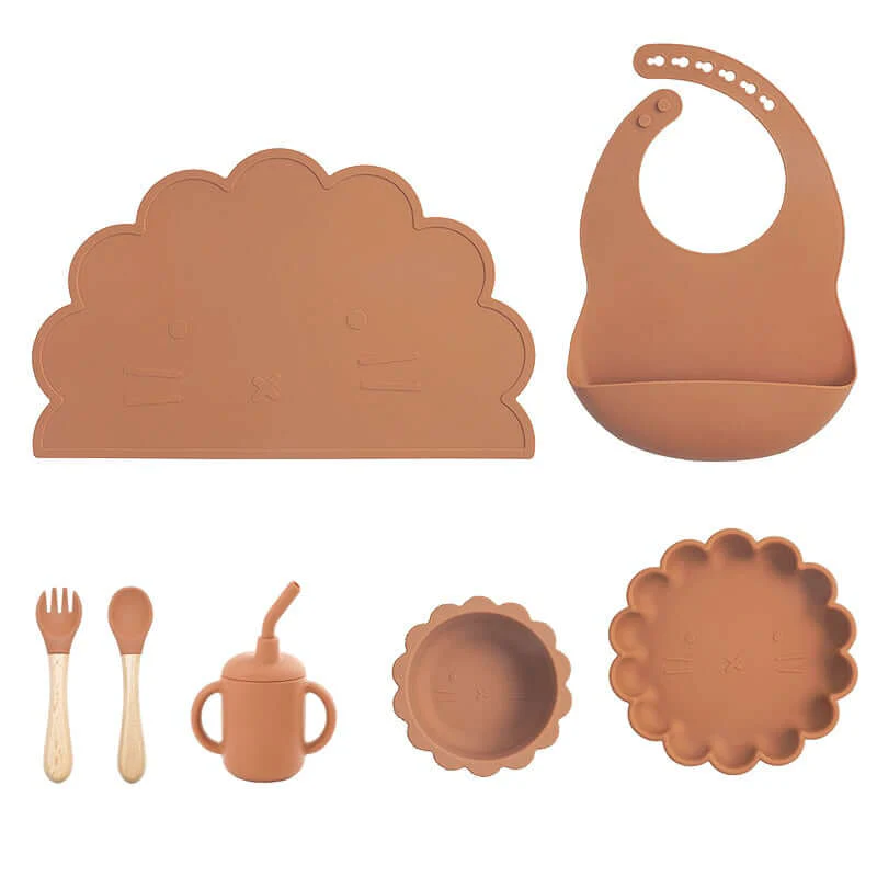 Baby Silicone Tableware Feeding Set - Image 6
