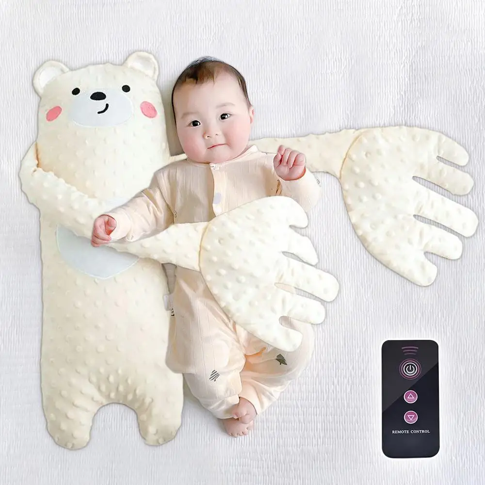 Soothing Bear Baby Sleep Pillow with Remote - Image 15