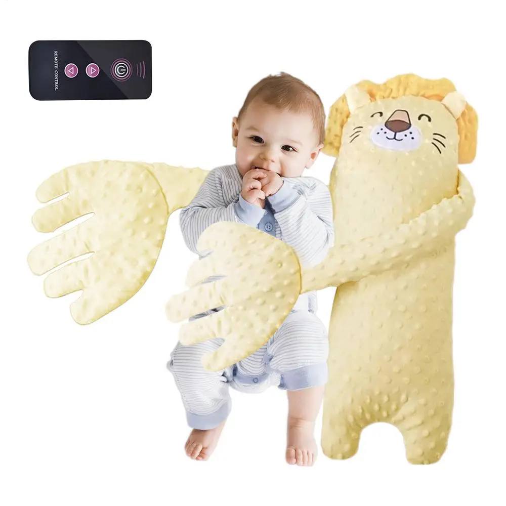 Soothing Bear Baby Sleep Pillow with Remote - Image 9