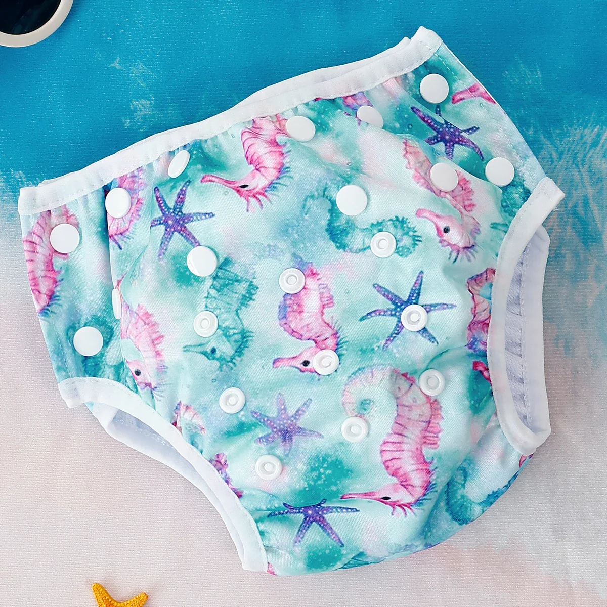 Baby Swim Diapers – Reusable Animal Prints - Image 12
