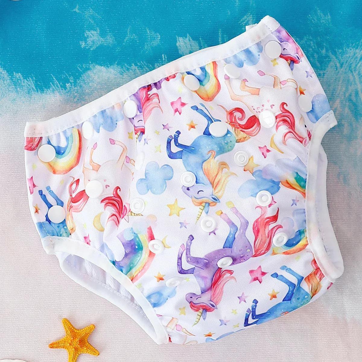 Baby Swim Diapers – Reusable Animal Prints - Image 13