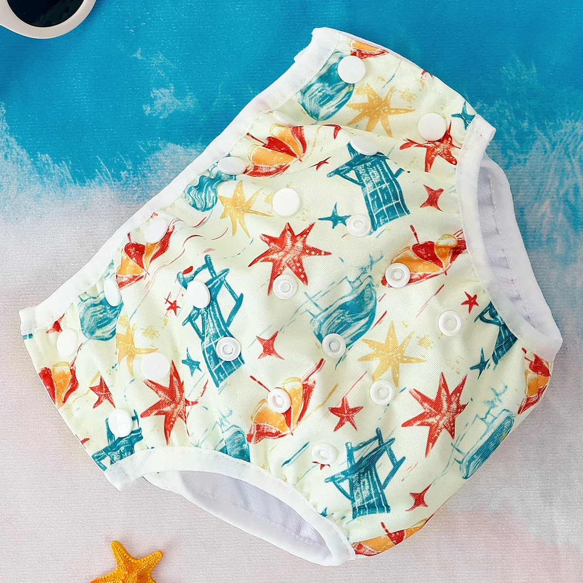 Baby Swim Diapers – Reusable Animal Prints - Image 17