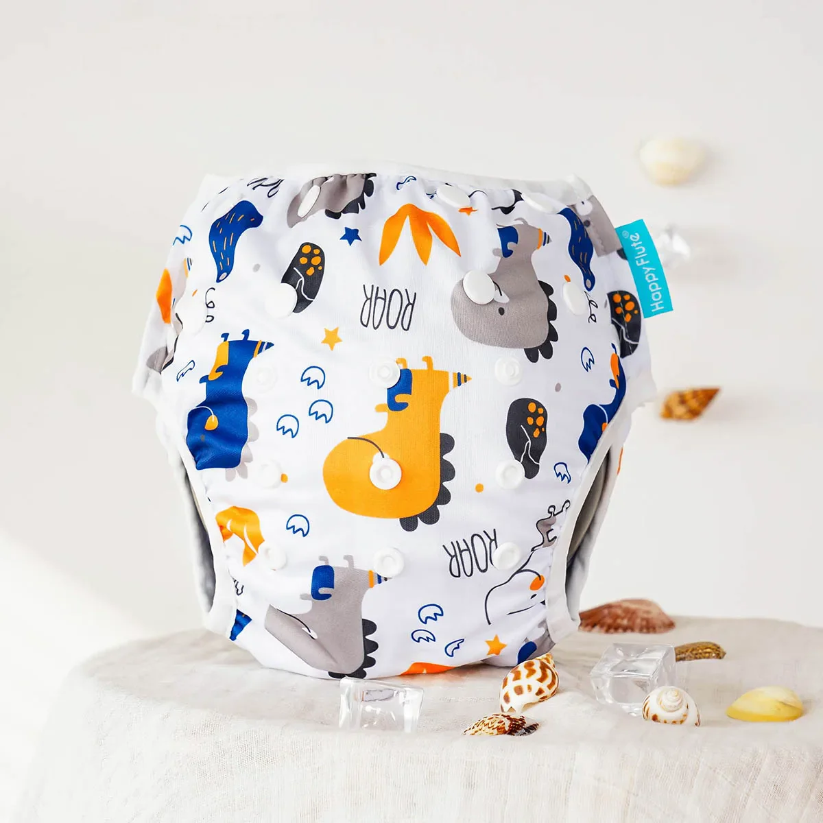 Baby Swim Diapers – Reusable Animal Prints - Image 19