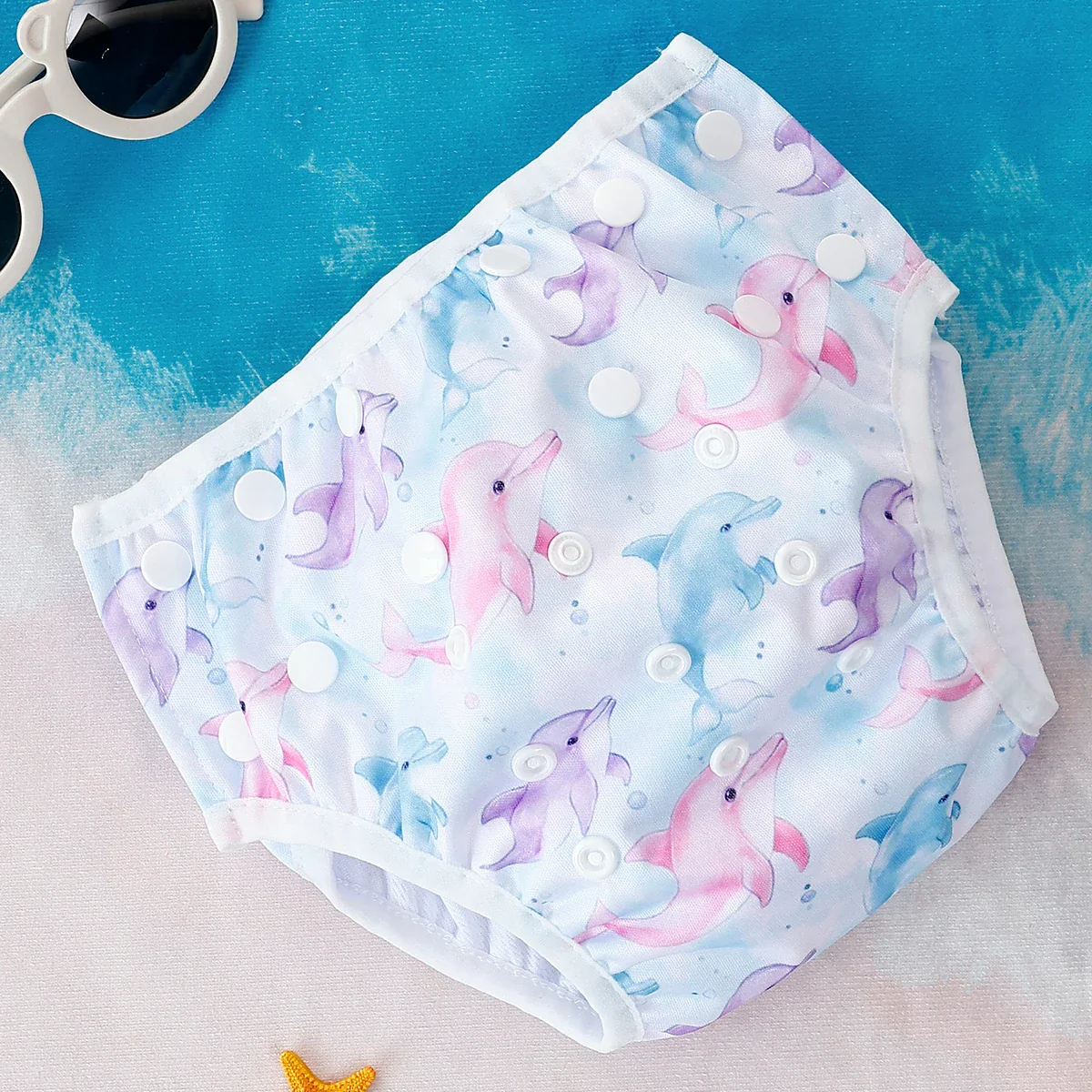 Baby Swim Diapers – Reusable Animal Prints - Image 20