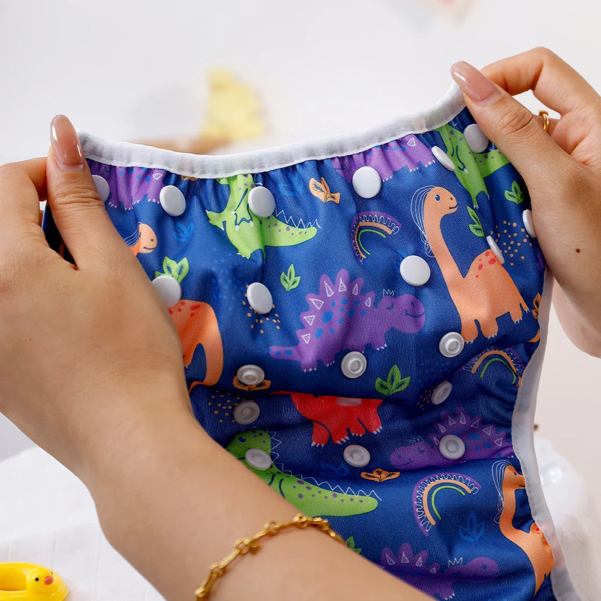 Baby Swim Diapers – Reusable Animal Prints - Image 3