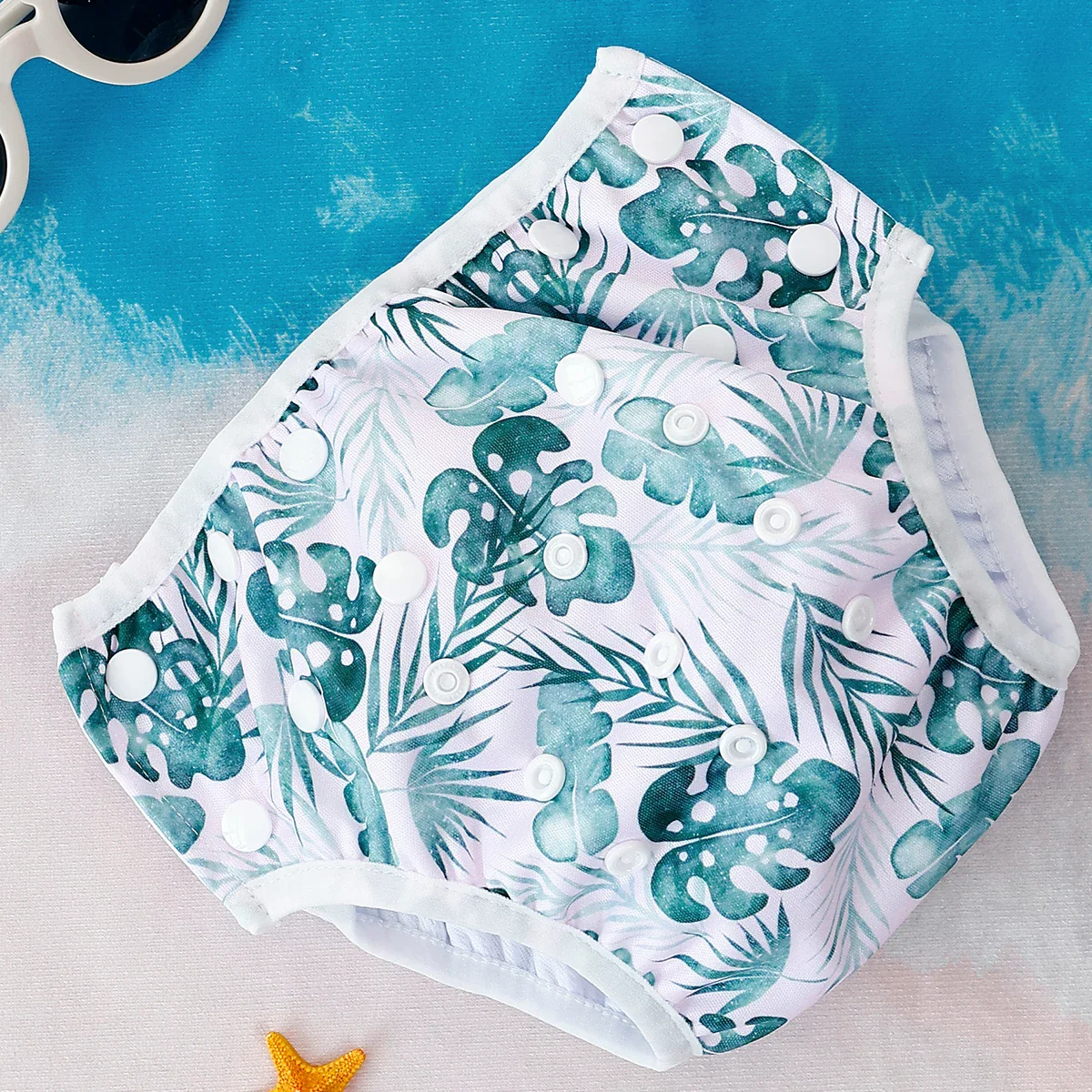 Baby Swim Diapers – Reusable Animal Prints - Image 9
