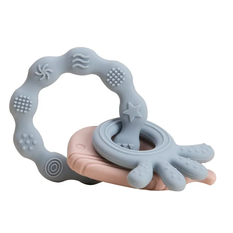 Baby Teether Glove – BPA-Free Silicone Gum Relief Toy - Image 36