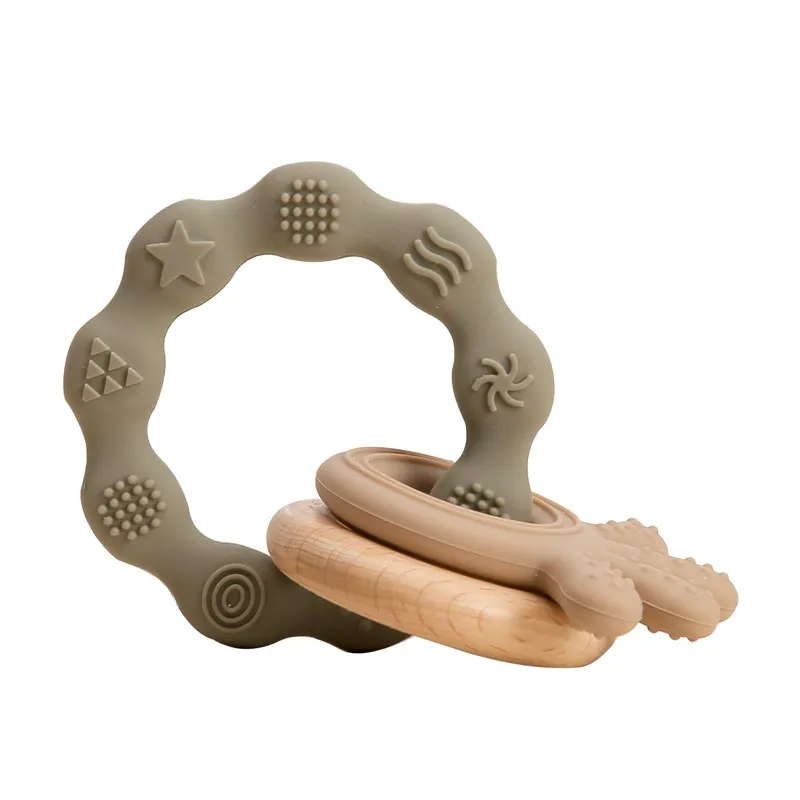 Baby Teether Glove – BPA-Free Silicone Gum Relief Toy - Image 37