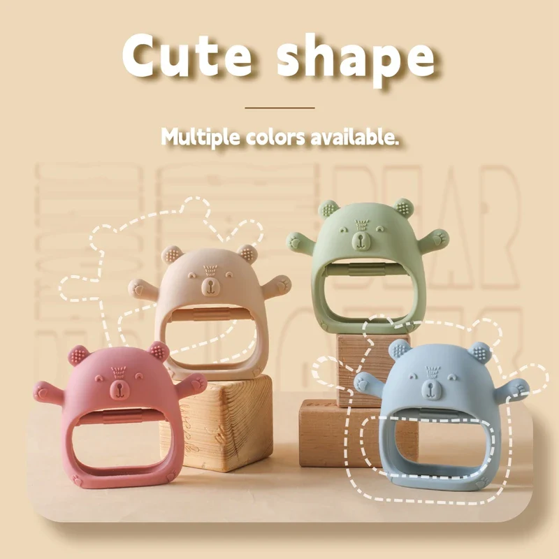 Baby Teether Glove – BPA-Free Silicone Gum Relief Toy - Image 4