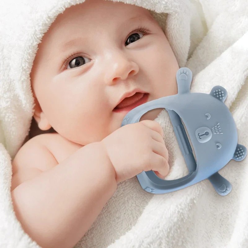 Baby Teether Glove – BPA-Free Silicone Gum Relief Toy - Image 6