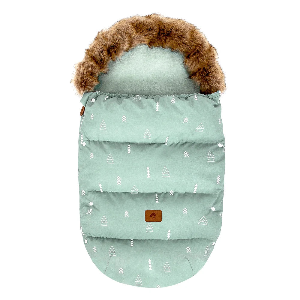 Baby Winter Sleeping Bag – Warm Pram Footmuff - Image 7
