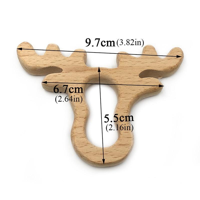 Baby Wooden Teether Cute Animals - Image 10