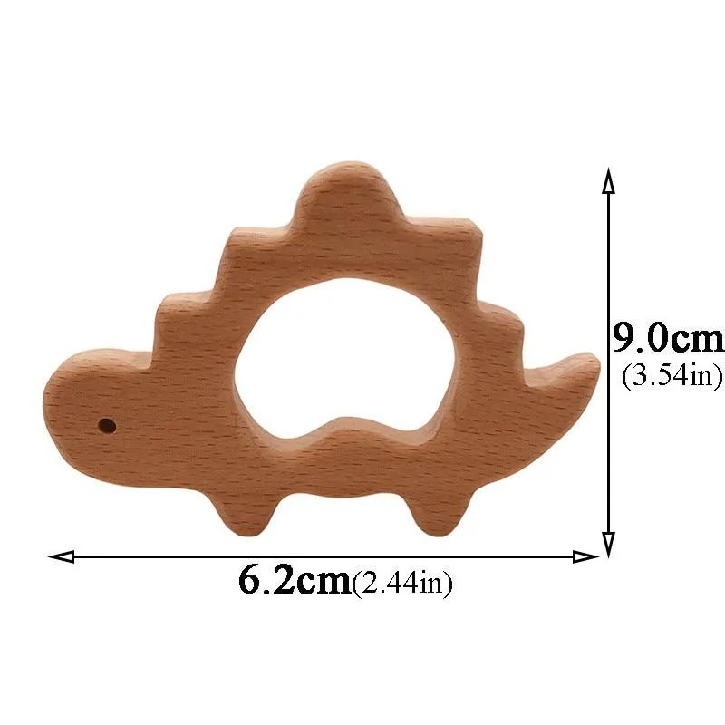 Baby Wooden Teether Cute Animals - Image 11