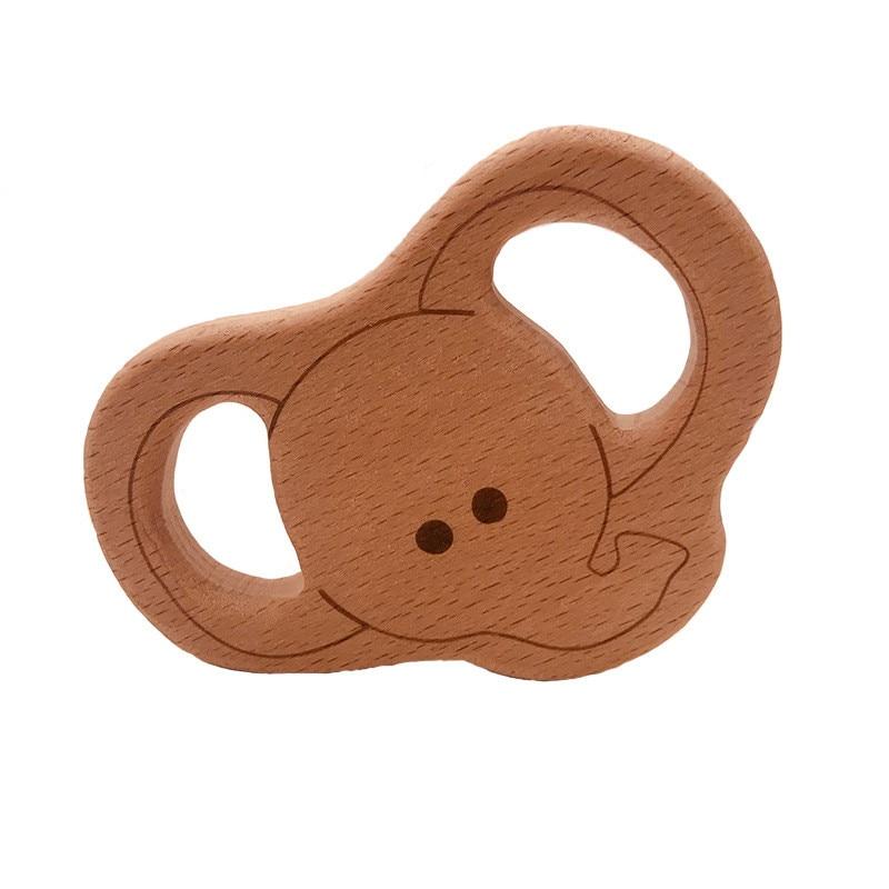 Baby Wooden Teether Cute Animals - Image 3