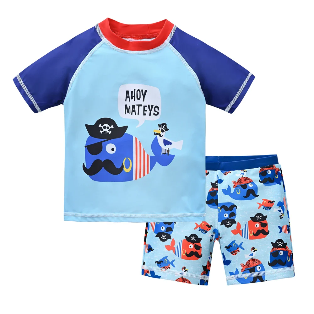 Boys 2-Piece Swimsuit Set – Cool Print 1–7 Years - Image 10