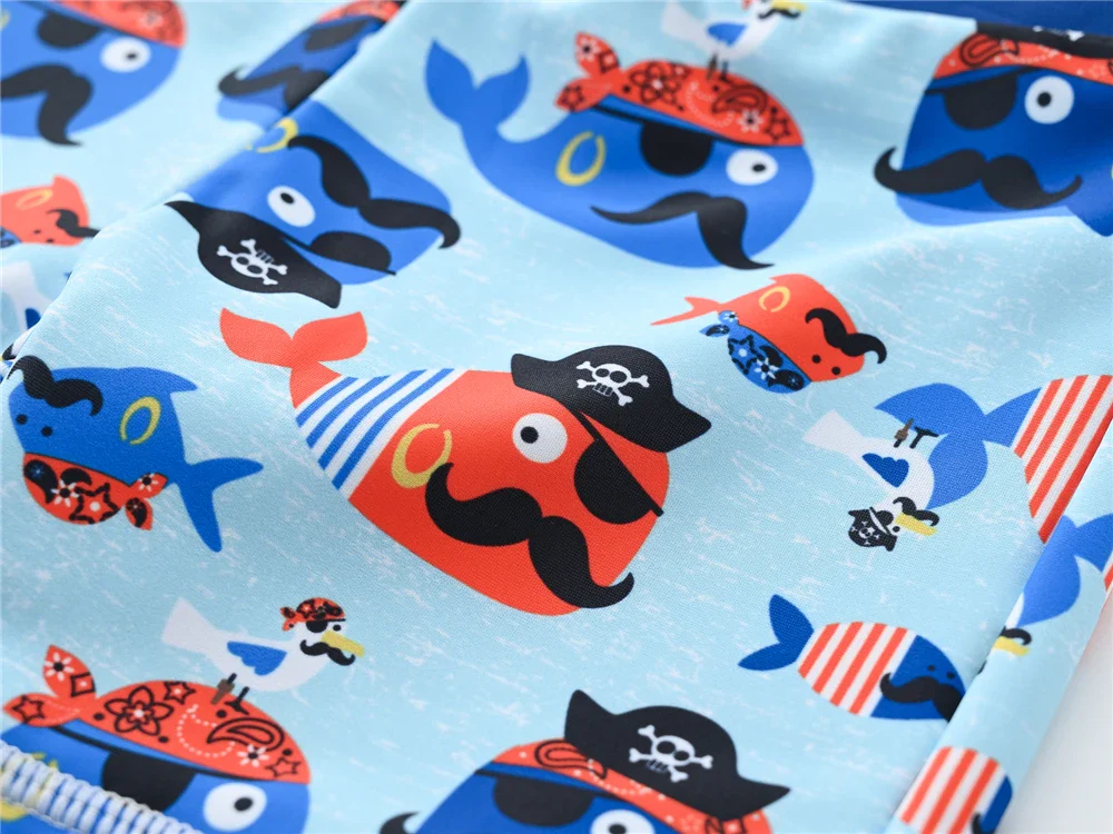 Boys 2-Piece Swimsuit Set – Cool Print 1–7 Years - Image 19