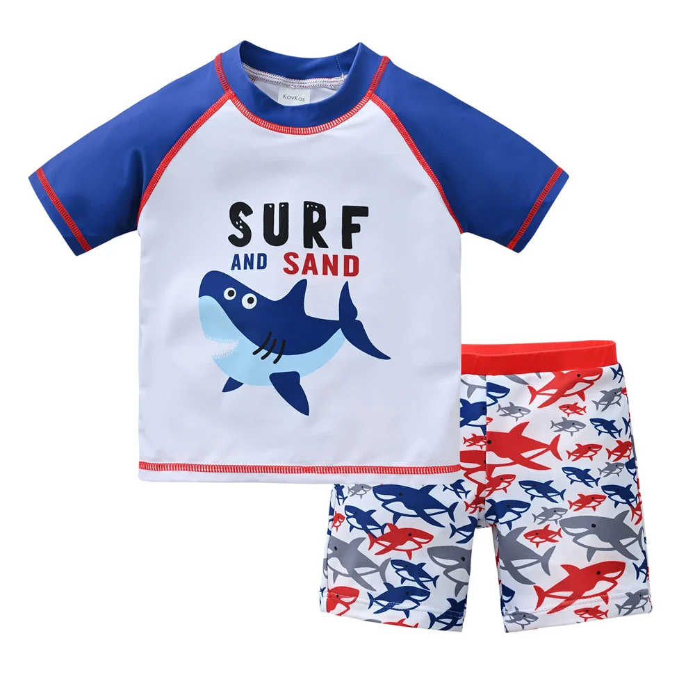Boys 2-Piece Swimsuit Set – Cool Print 1–7 Years - Image 41