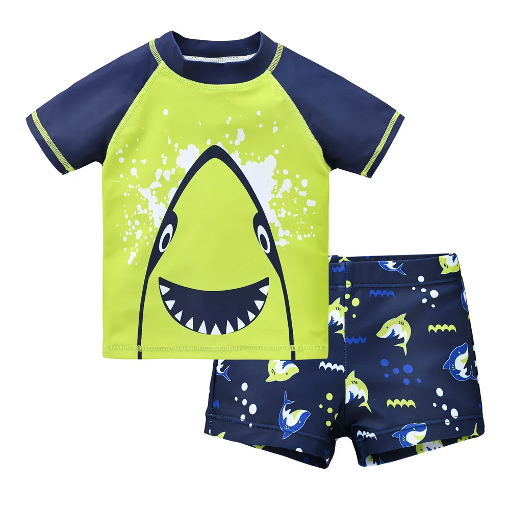 Boys 2-Piece Swimsuit Set – Cool Print 1–7 Years - Image 6