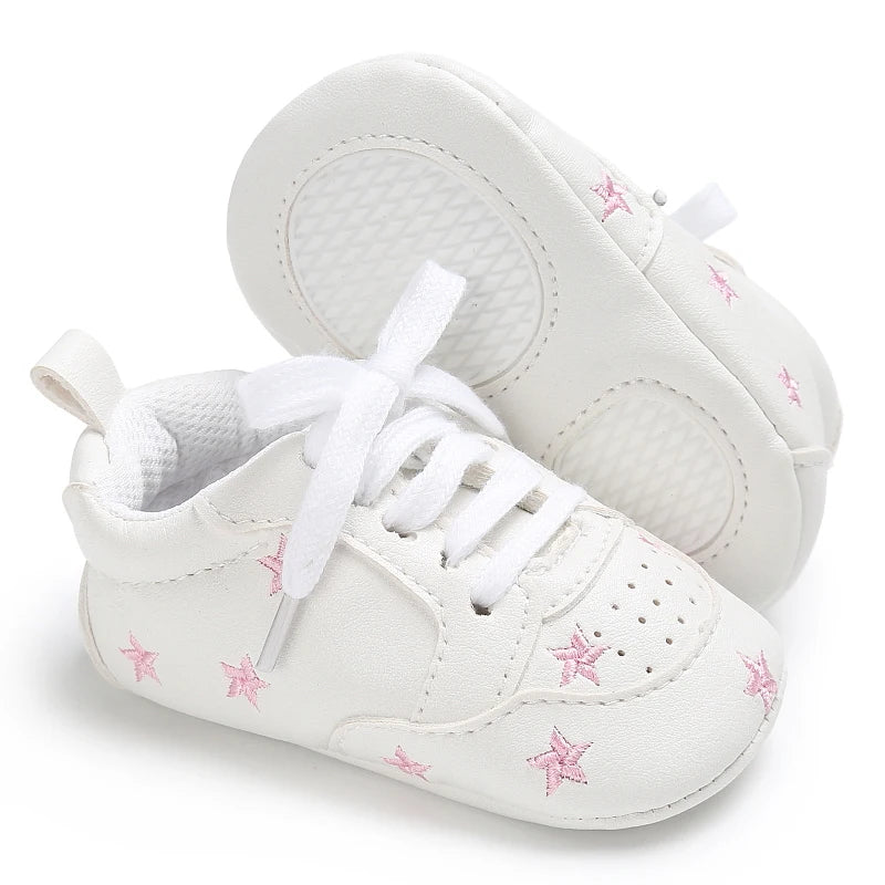 Baby Girl Soft Sole Crib Shoes - First Walker - Image 15
