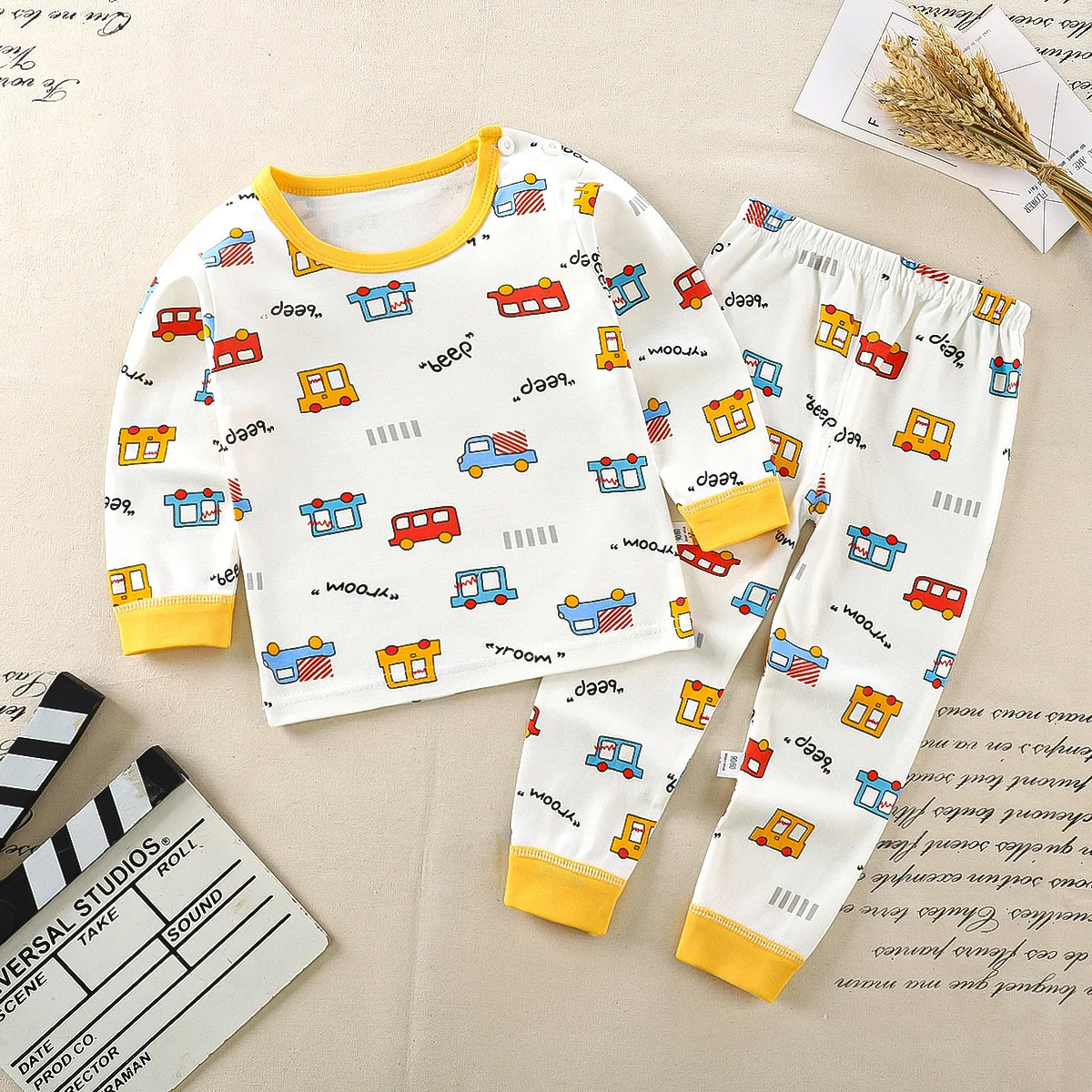 Cartoon Pajama Set – Cozy Sleepwear for Kids - Image 4