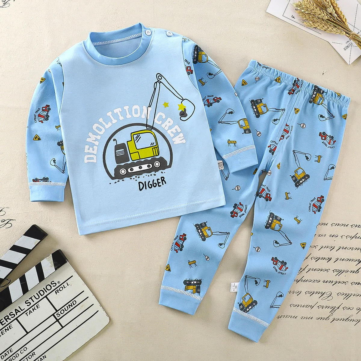 Cartoon Pajama Set – Cozy Sleepwear for Kids - Image 9