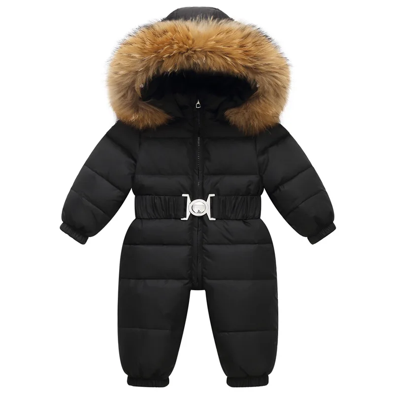 Kids Winter Waterproof Down Snowsuit - Image 8