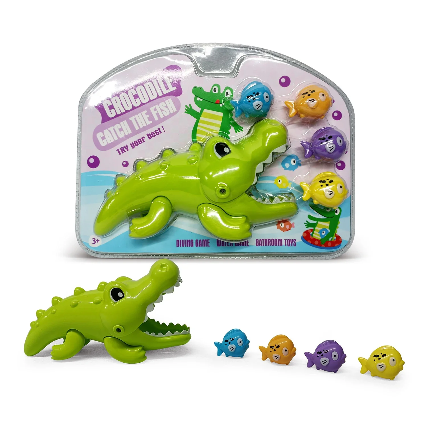 Kids Crocodile Bath Toy – Splashy Water Play Game