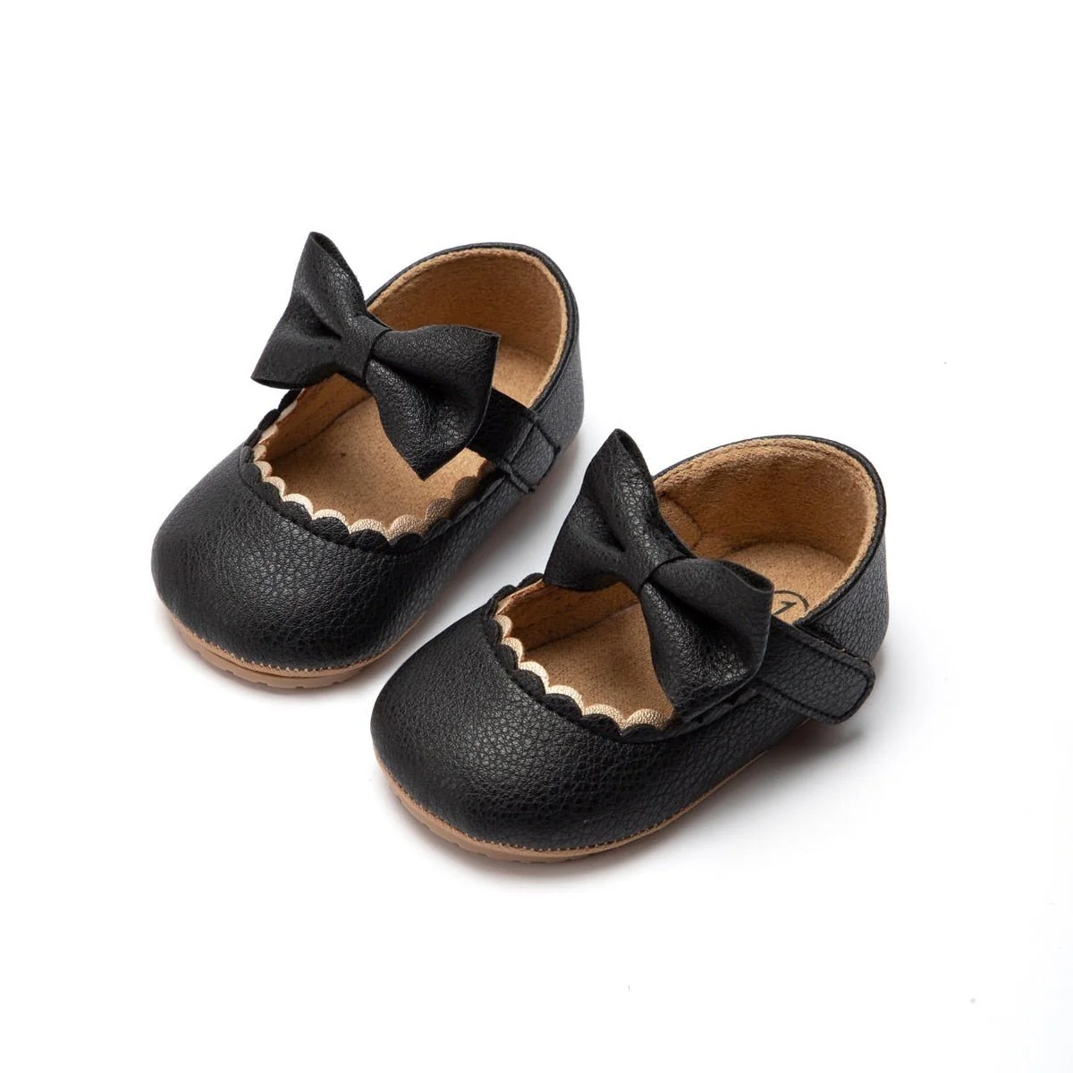 Classic Newborn Baby Girl Shoes - Image 3