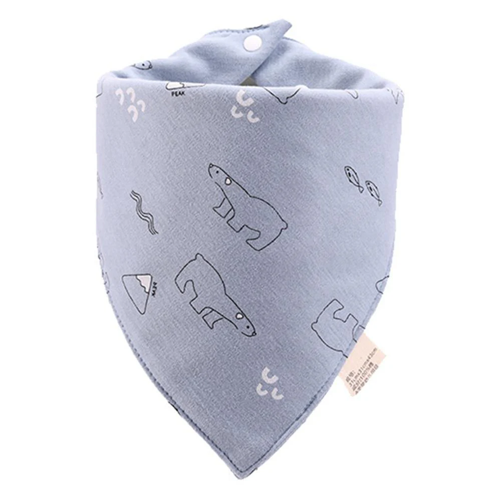 Cotton Feeding Drool Bibs - Image 5