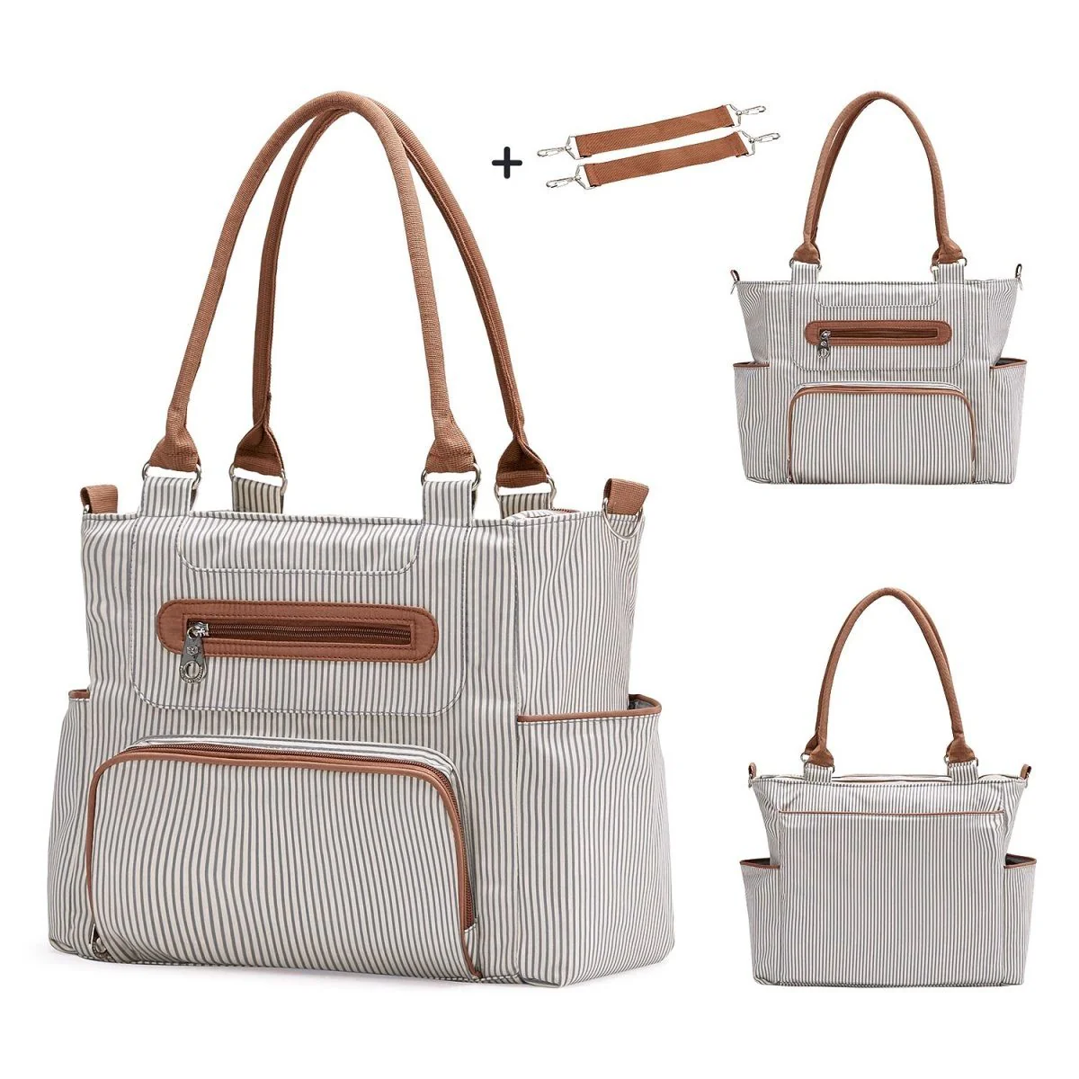 Deluxe Diaper Bag 7 Pieces Set - Image 4