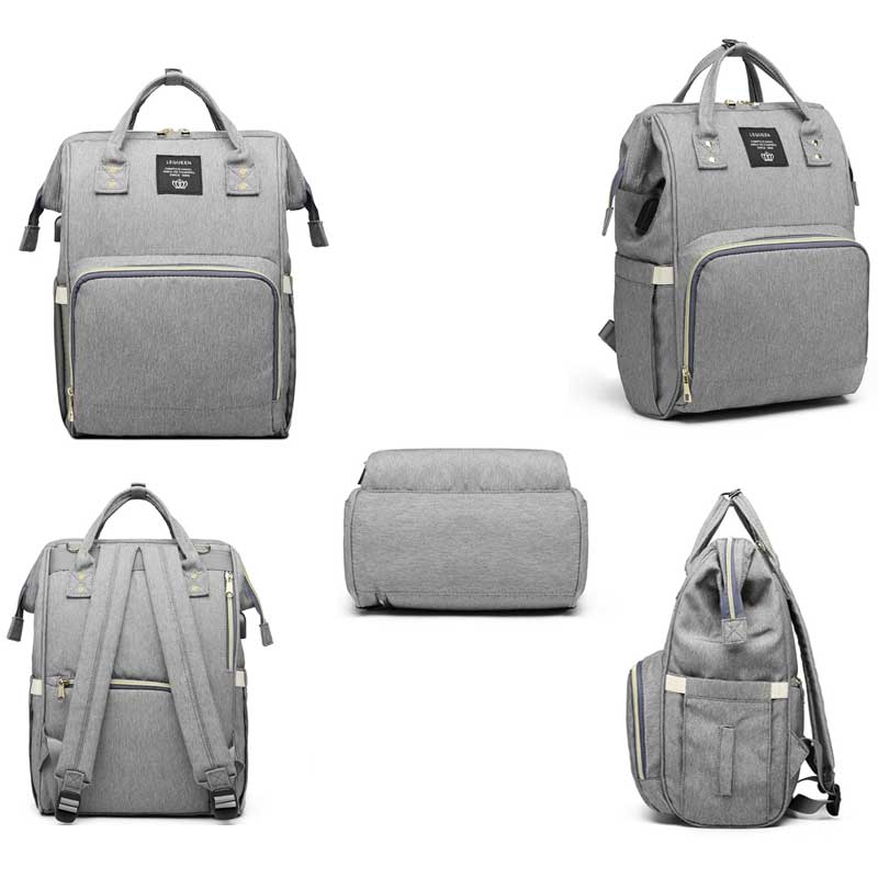 Waterproof Diaper Bag with USB Charging Port - Image 3