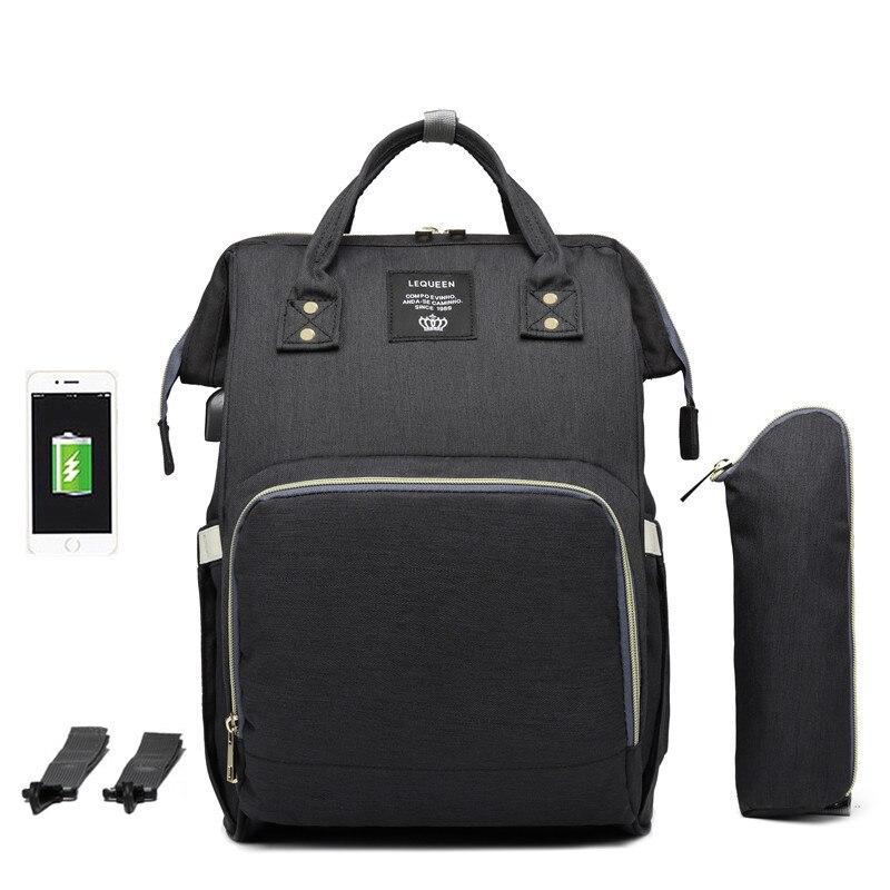 Waterproof Diaper Bag with USB Charging Port - Image 6