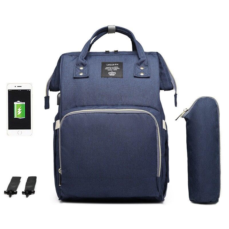 Waterproof Diaper Bag with USB Charging Port - Image 7