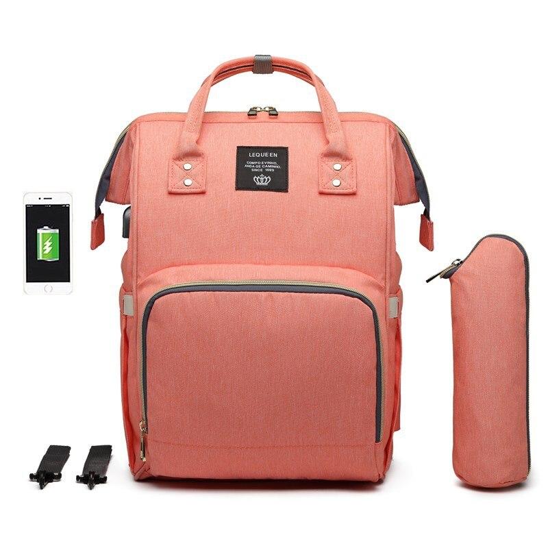 Waterproof Diaper Bag with USB Charging Port - Image 9