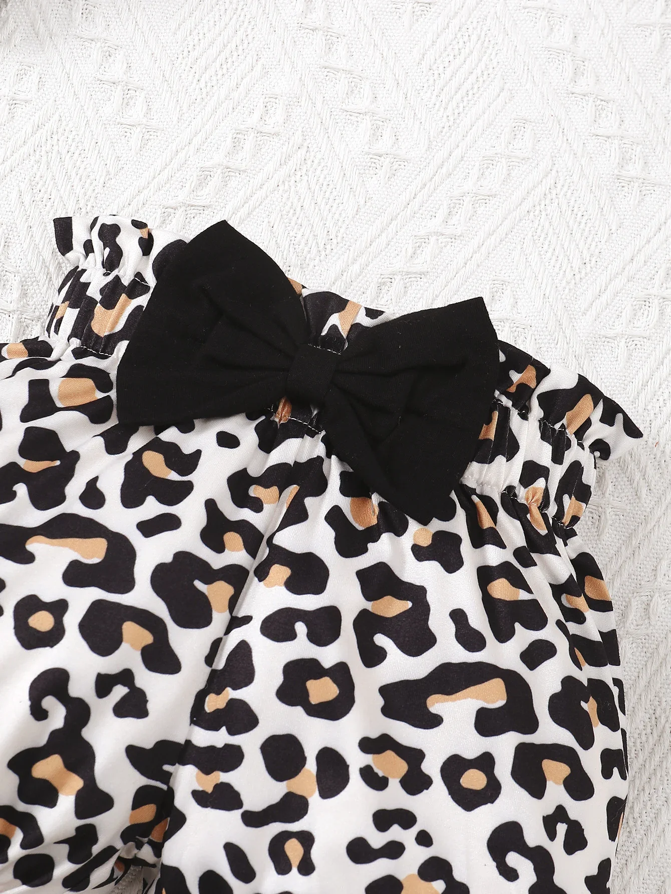 Summer Baby Jumpsuit Set – Leopard Play Style - Image 6