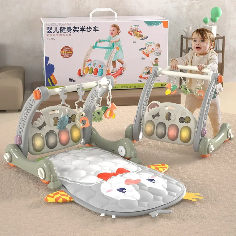 Baby Walker 3-in-1 Fitness Rack Piano – Early Learning