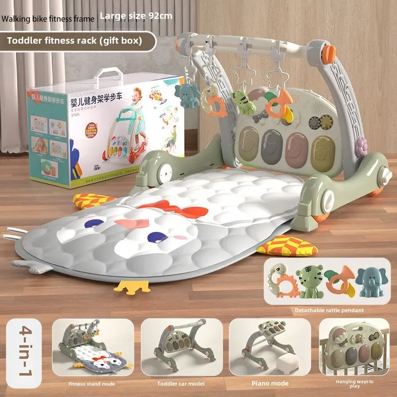 Baby Walker 3-in-1 Fitness Rack Piano – Early Learning - Image 6