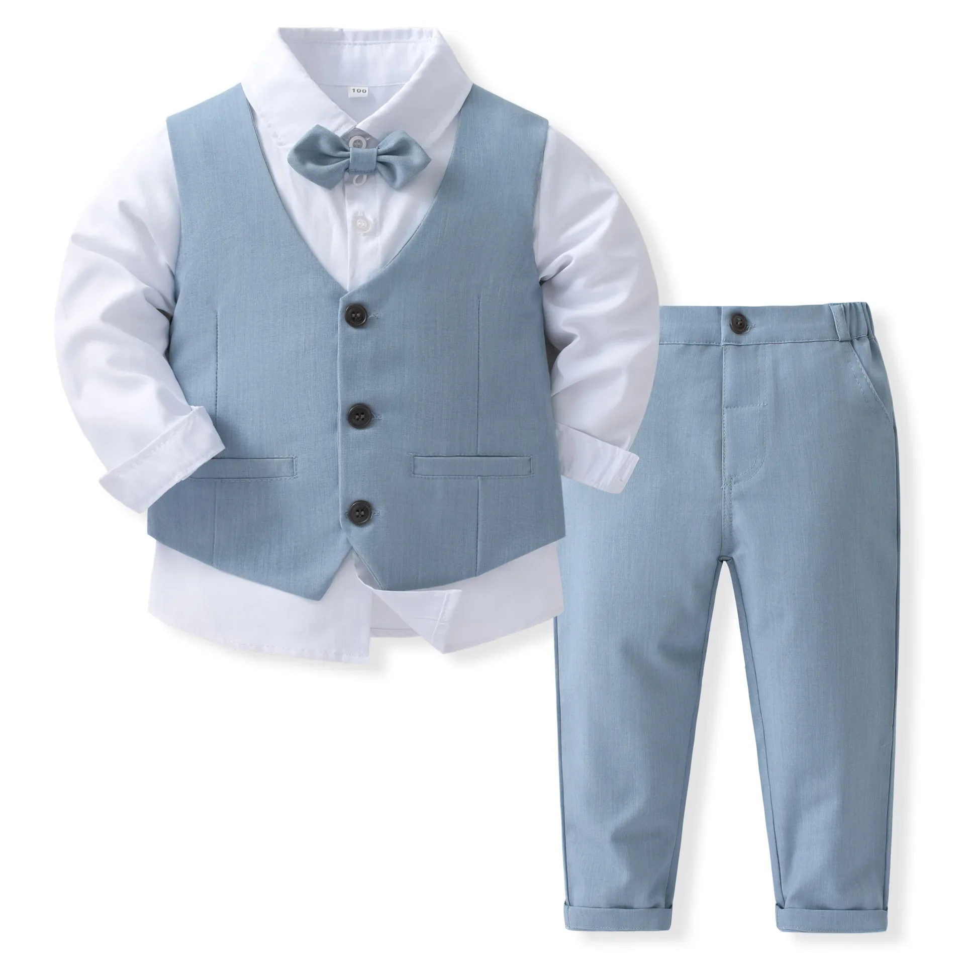 Baby Boy Gentleman Suit – Smart Birthday Outfit