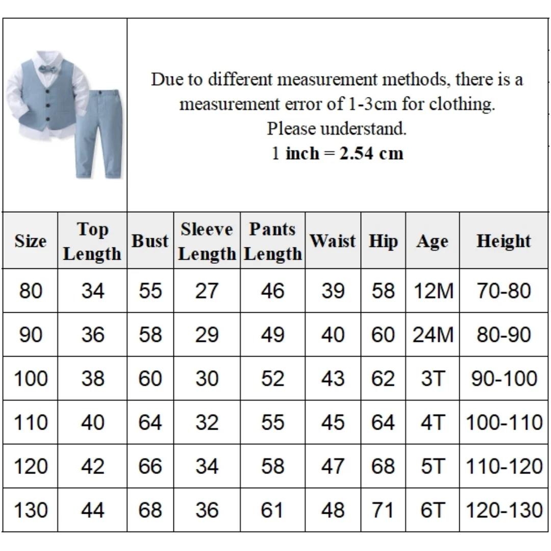 Baby Boy Gentleman Suit – Smart Birthday Outfit - Image 6