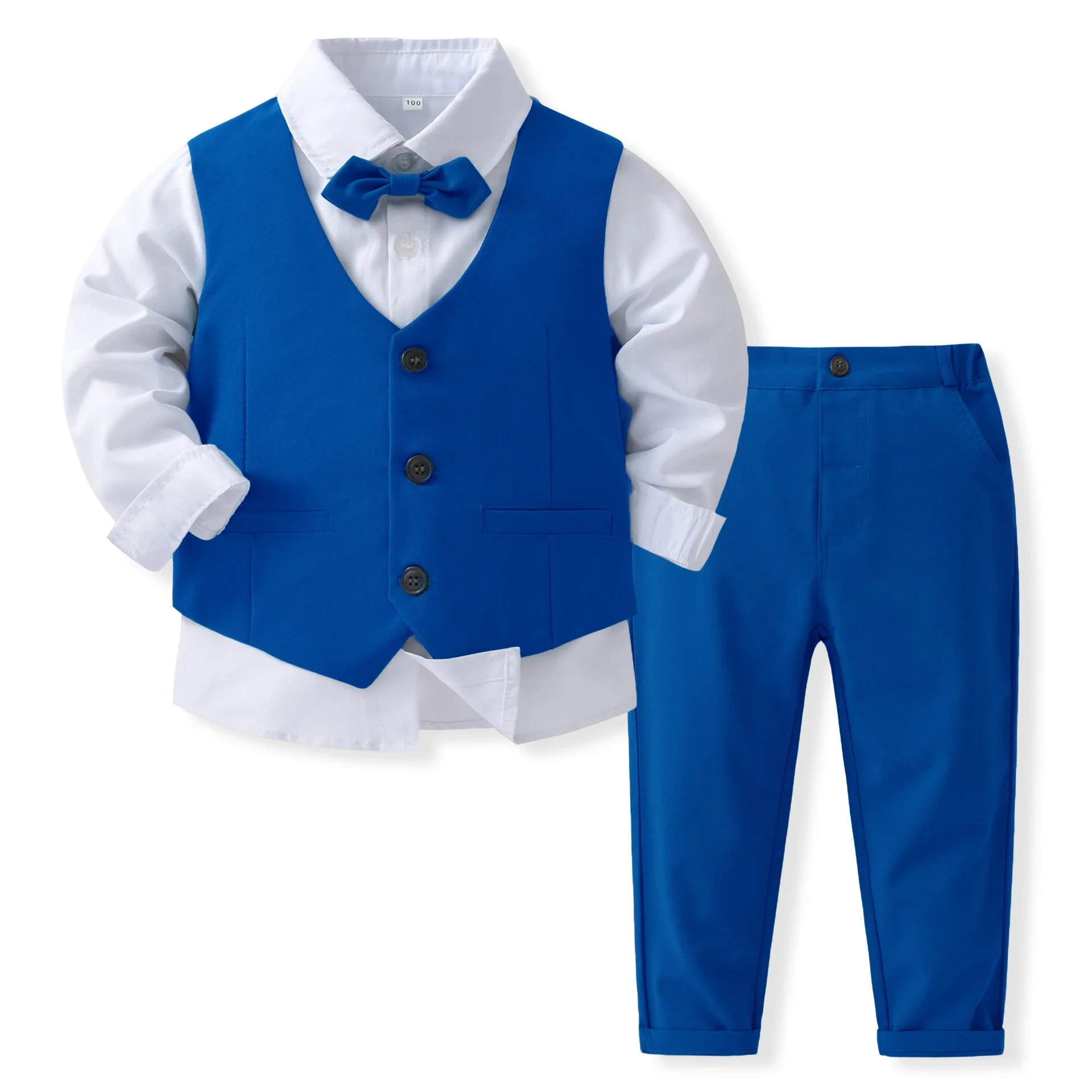 Baby Boy Gentleman Suit – Smart Birthday Outfit - Image 9
