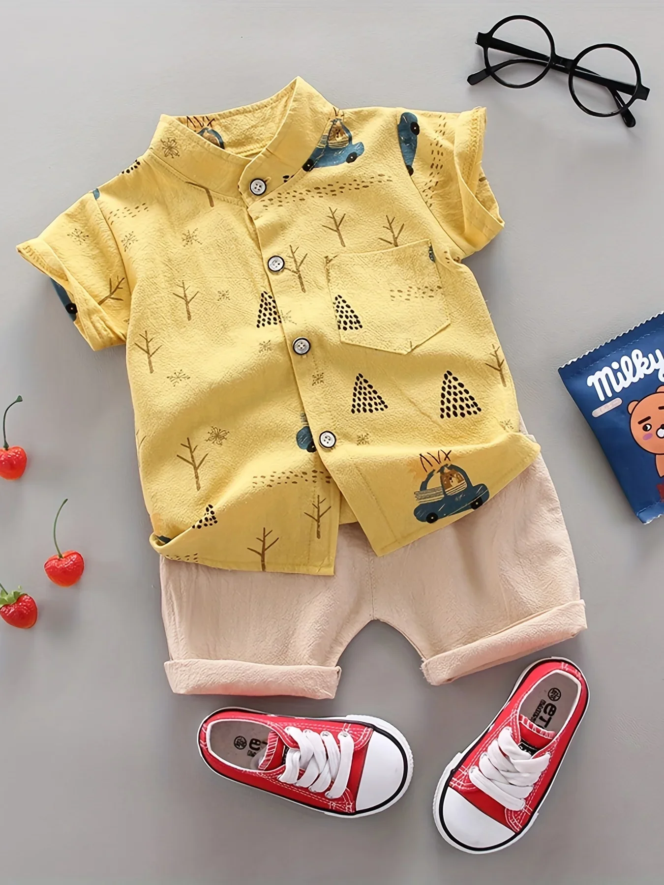 Infant & Toddler Summer Bear Print 2-Piece Set - Image 8