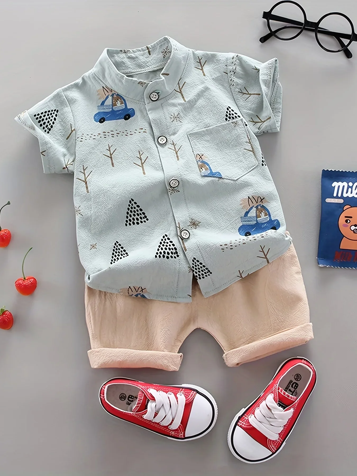 Infant & Toddler Summer Bear Print 2-Piece Set - Image 9