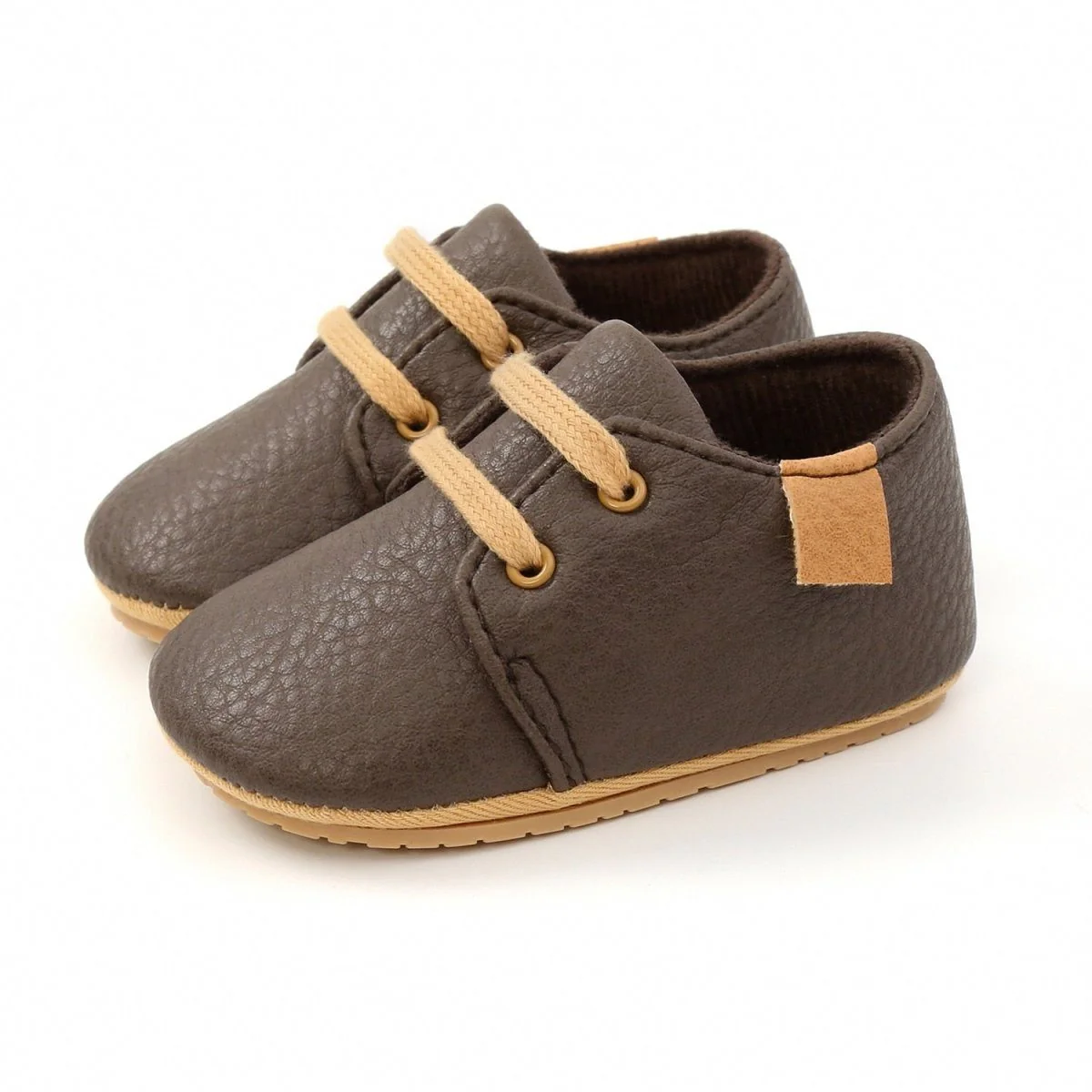 Infant Multicolor Retro Leather Shoes - Image 11
